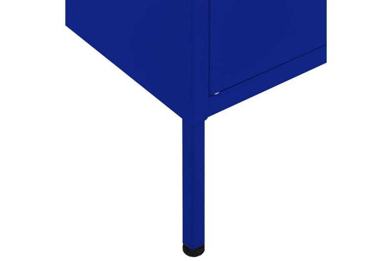 Varastokaappi laivastonsininen 80x35x101,5 cm teräs - Säilytys - Kaappi - Säilytyskaappi