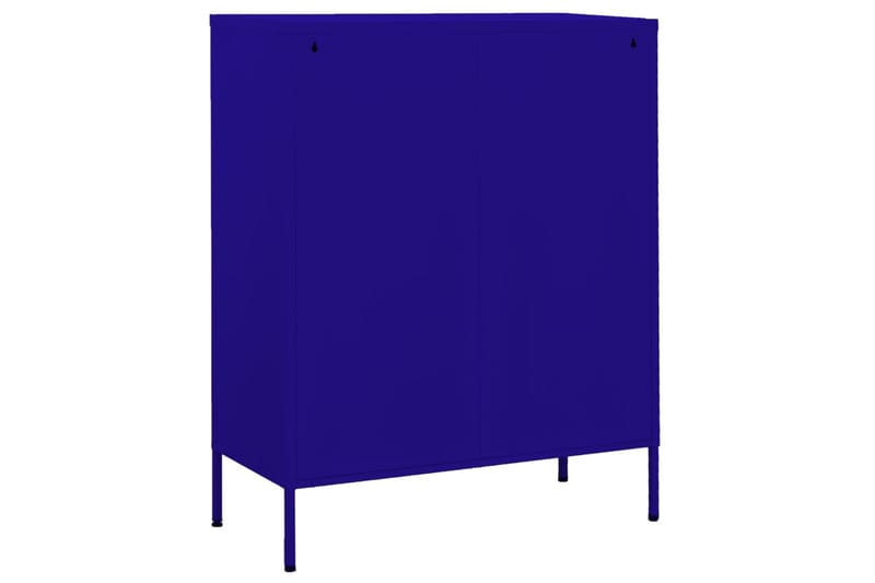 Varastokaappi laivastonsininen 80x35x101,5 cm teräs - Säilytys - Kaappi - Säilytyskaappi