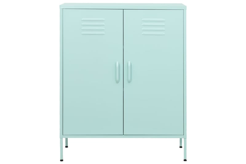 Varastokaappi minttu 80x35x101,5 cm teräs - Säilytys - Kaappi - Säilytyskaappi