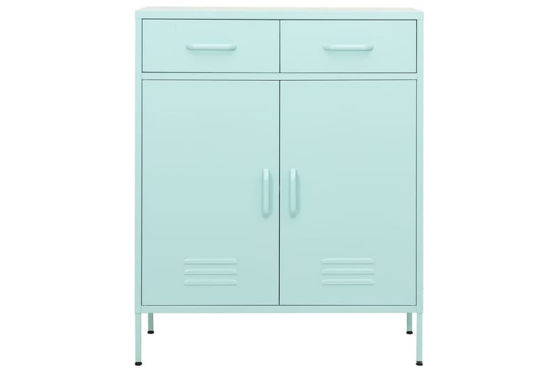 Varastokaappi minttu 80x35x101,5 cm teräs - Säilytys - Kaappi - Säilytyskaappi