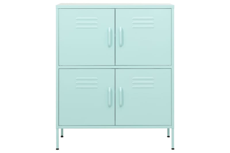 Varastokaappi minttu 80x35x101,5 cm teräs - Säilytys - Kaappi - Säilytyskaappi
