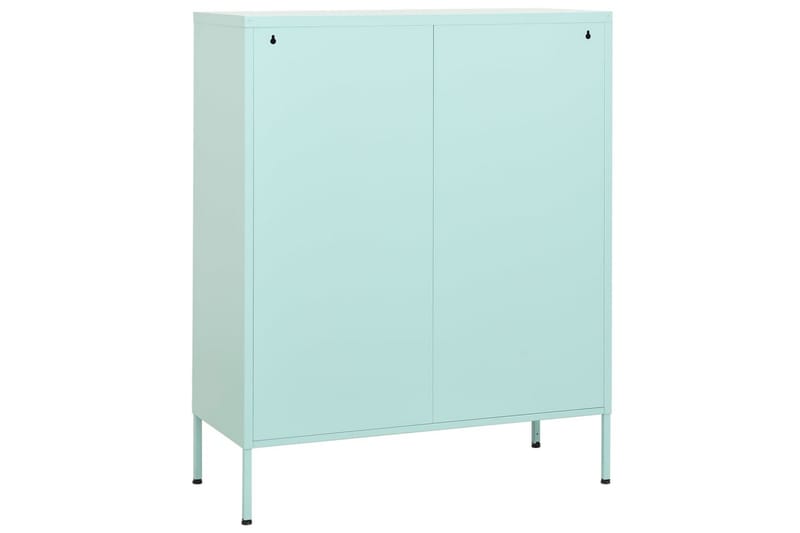Varastokaappi minttu 80x35x101,5 cm teräs - Säilytys - Kaappi - Säilytyskaappi