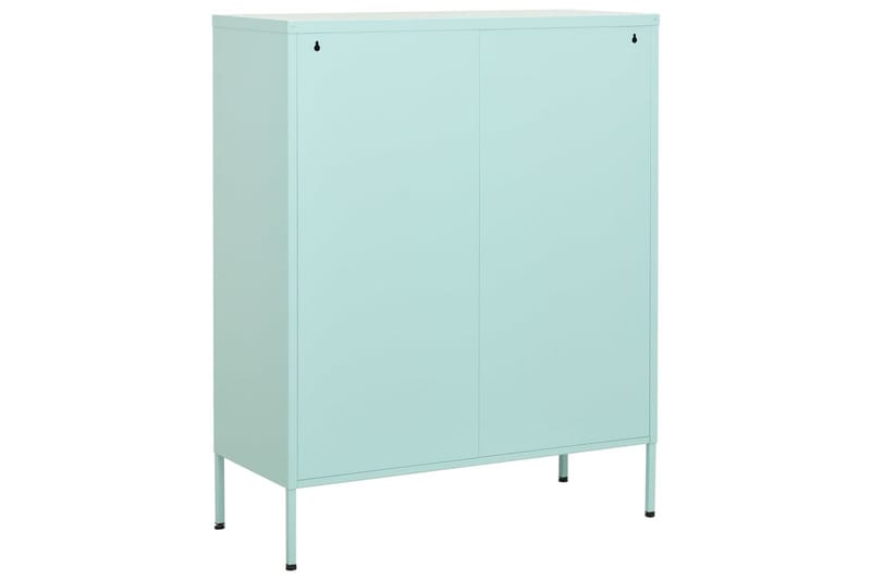 Varastokaappi minttu 80x35x101,5 cm teräs - Säilytys - Kaappi - Säilytyskaappi