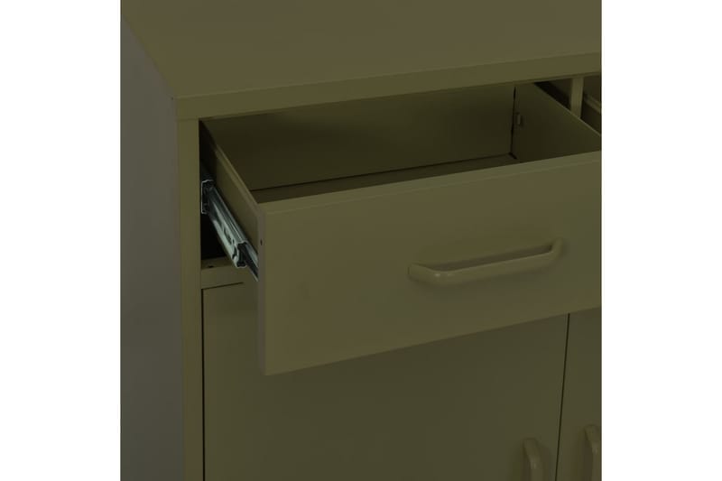 Varastokaappi oliivinvihreä 80x35x101,5 cm teräs - Säilytys - Kaappi - Säilytyskaappi