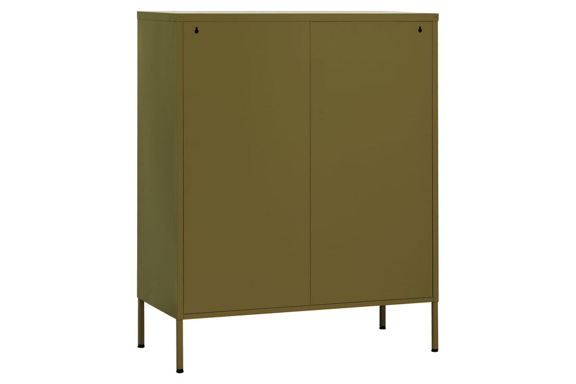 Varastokaappi oliivinvihreä 80x35x101,5 cm teräs - Säilytys - Kaappi - Säilytyskaappi