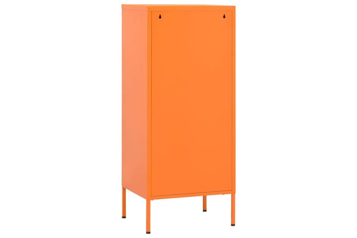 Varastokaappi oranssi 42,5x35x101,5 cm teräs - Säilytyskaappi - Pukukaappi