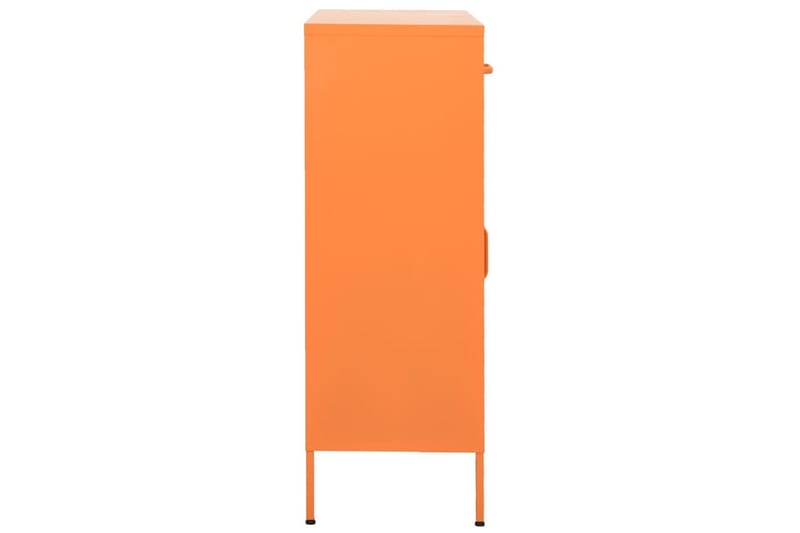 Varastokaappi oranssi 80x35x101,5 cm teräs - Säilytys - Kaappi - Säilytyskaappi