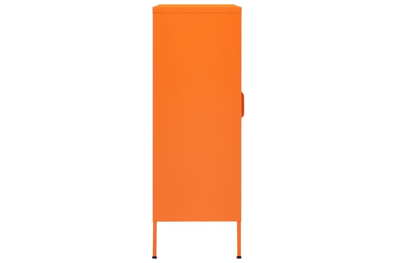 Varastokaappi oranssi 80x35x101,5 cm teräs - Säilytys - Kaappi - Säilytyskaappi