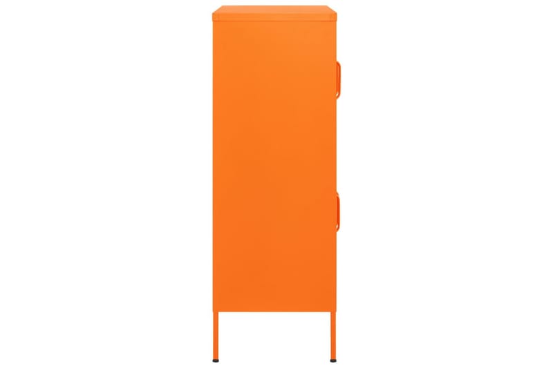 Varastokaappi oranssi 80x35x101,5 cm teräs - Säilytys - Kaappi - Säilytyskaappi