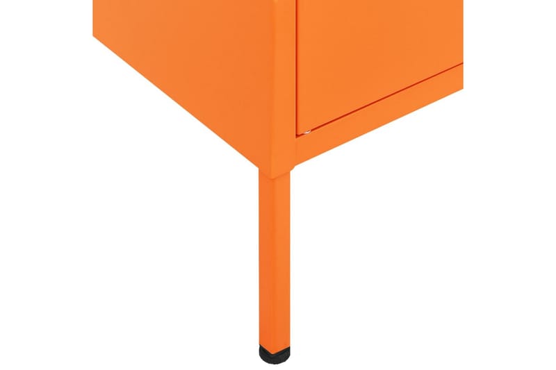 Varastokaappi oranssi 80x35x101,5 cm teräs - Säilytys - Kaappi - Säilytyskaappi