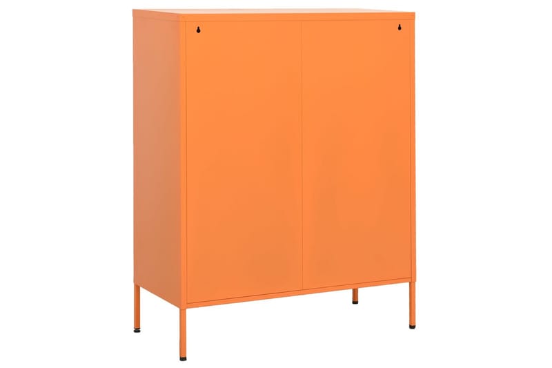 Varastokaappi oranssi 80x35x101,5 cm teräs - Säilytys - Kaappi - Säilytyskaappi
