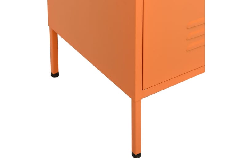 Varastokaappi oranssi 80x35x101,5 cm teräs - Säilytys - Kaappi - Säilytyskaappi