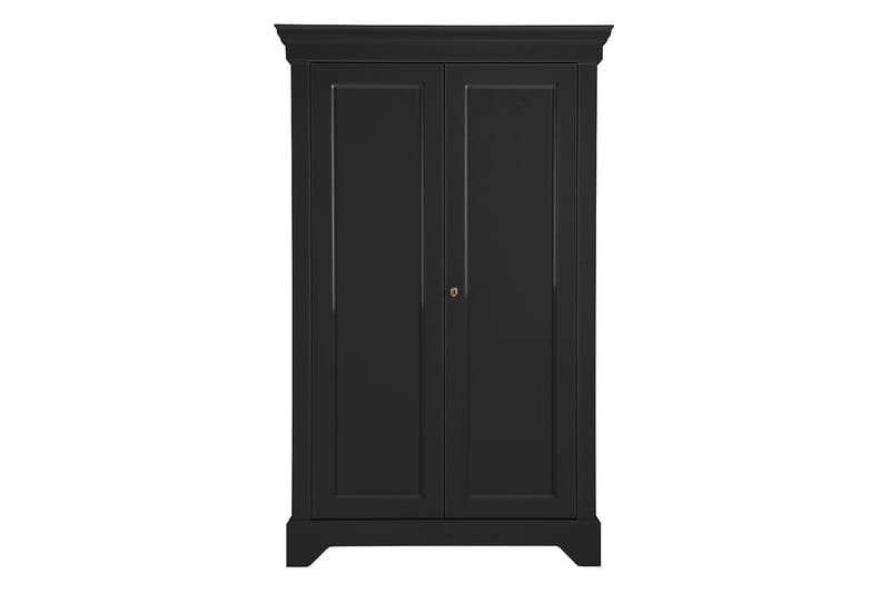 Vitriinikaappi Sibeal 118x47 cm - Mänty/Mattamusta - Säilytys - Kaappi - Säilytyskaappi