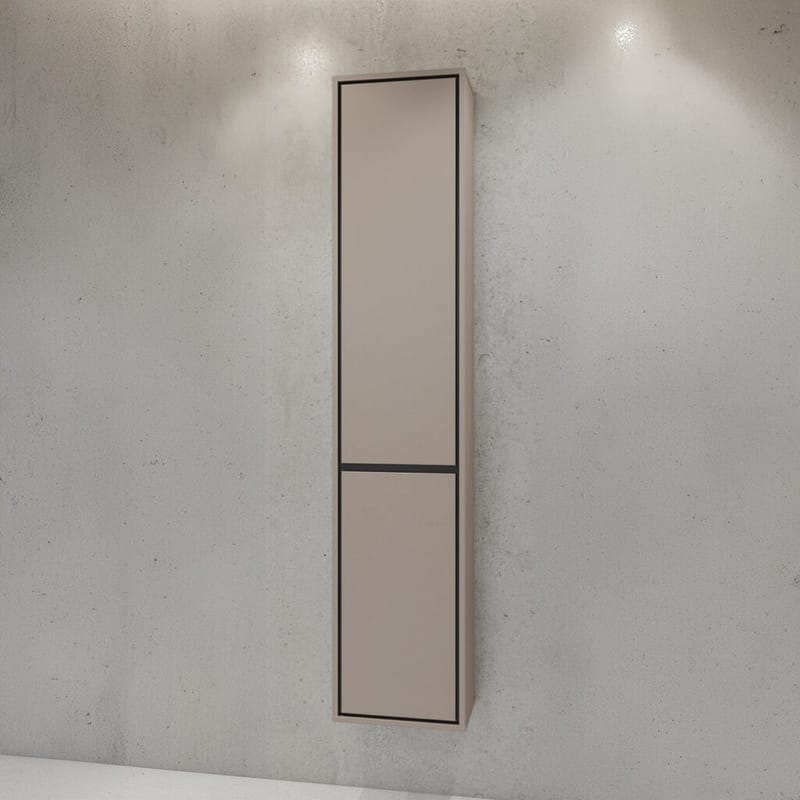 Seinäkaappi Irvine 2 ovea - Kongo - Säilytys - Kaappi - Säilytyskaappi