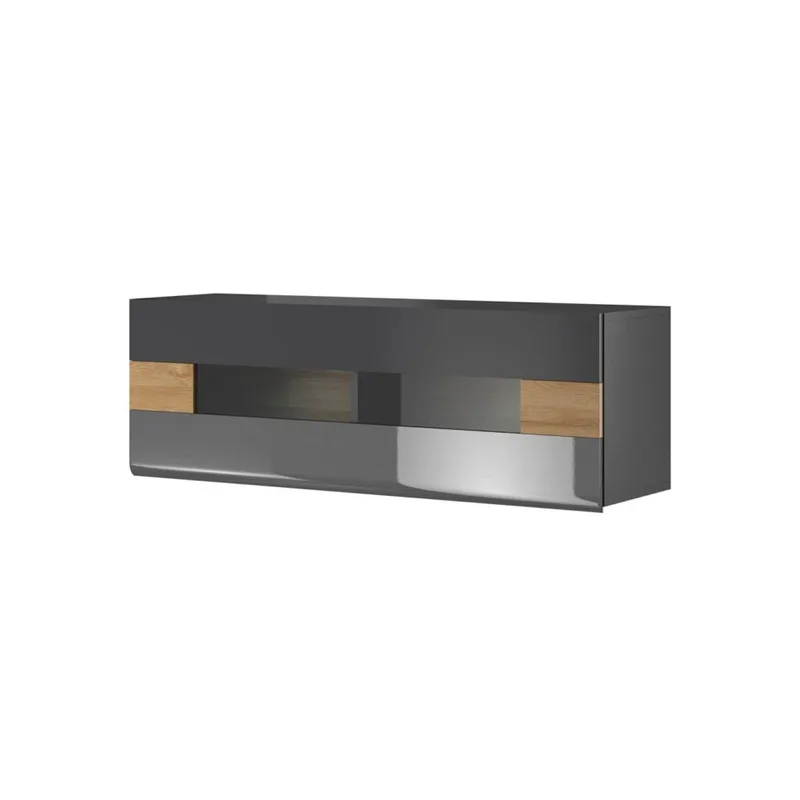 Seinäkaappi Toledo, Antrasiitti Laminaatti - Grandson-tammi