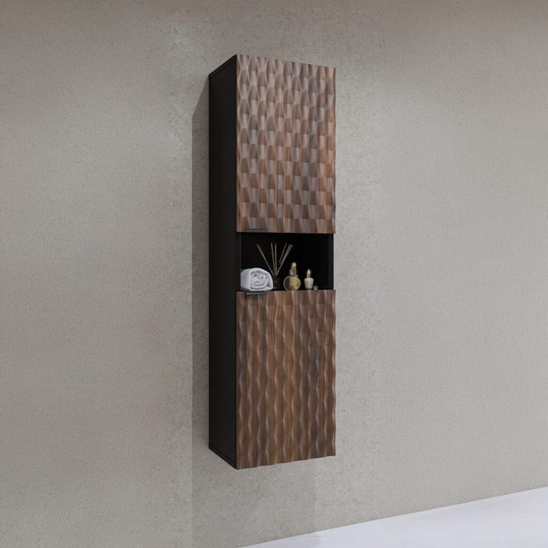 Seinälle Asennettava Kaappi Enzo 2 ovea - Säilytys - Kaappi - Säilytyskaappi