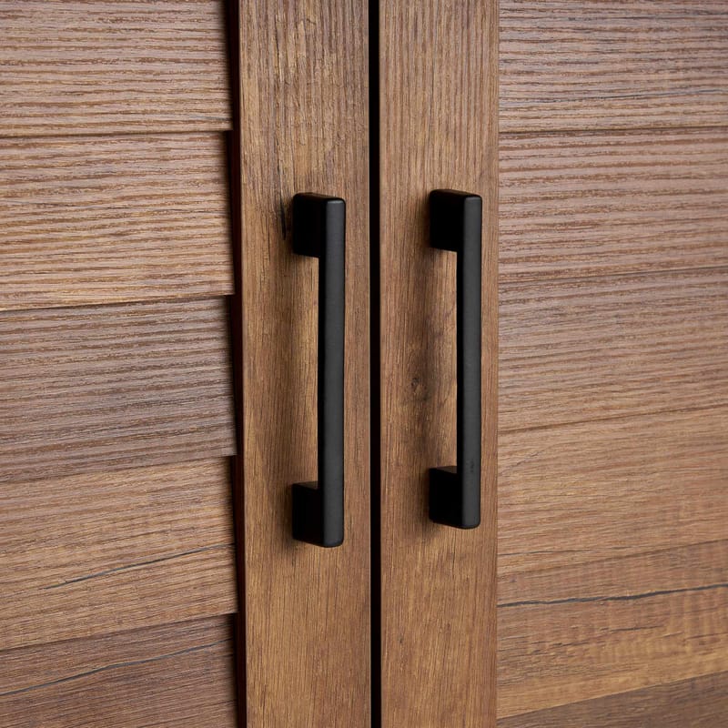 Simora Monitoimikaappi 60x135 cm - Pähkinä - Säilytys - Kaappi - Säilytyskaappi