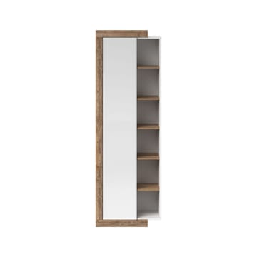 Sintra vitriinikaappi 67 cm 1 ovella puuta - Valkoinen - Säilytys - Kaappi - Vitriini