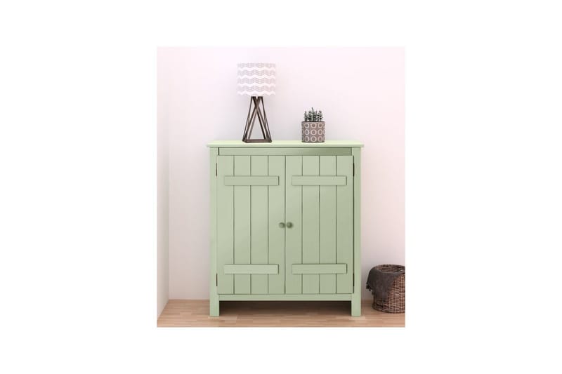 Sisääntulokaappi Bertram Vihreä - Vihreä - Säilytys - Kaappi - Säilytyskaappi