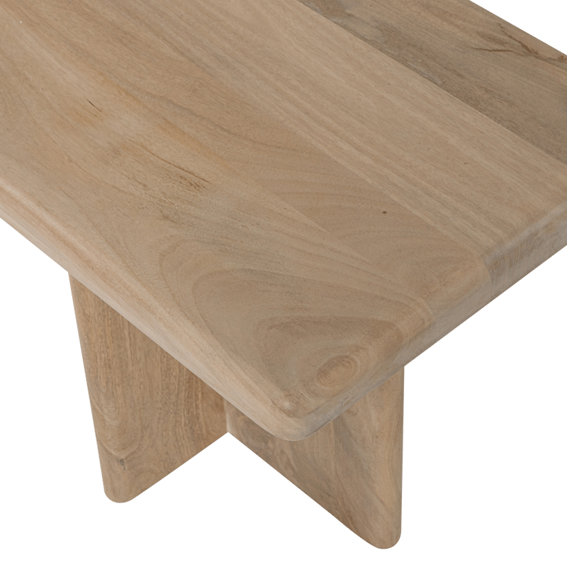 Sivupöytä Ato 100 cm - Luonnonväri - Huonekalut - Pöytä & ruokailuryhmä - Apupöytä & sivupöytä - Tarjotinpöytä & pikkupöytä