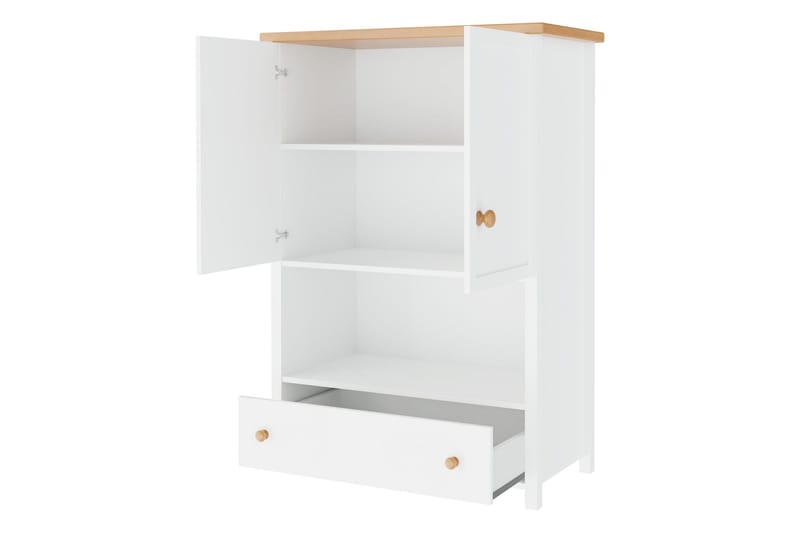 Storyn Highboard - Valkoinen - Säilytys - Kaappi - Säilytyskaappi