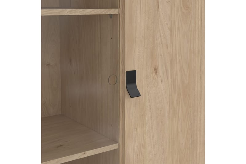 Tadami Vitriinikaappi 102x162 cm - Luonnonväri - Säilytys - Kaappi - Vitriini