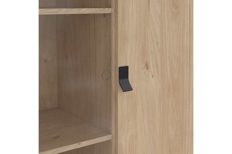 Tadami Vitriinikaappi 102x162 cm - Luonnonväri - Säilytys - Kaappi - Vitriini