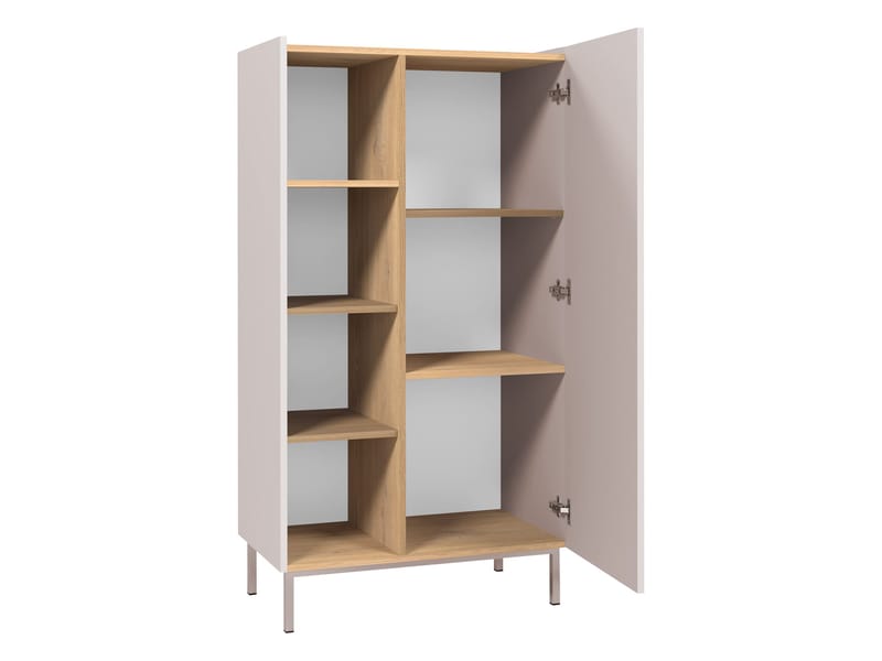 Tavrin Highboard-kaappi 140 cm - Musta - Säilytys - Kaappi - Säilytyskaappi