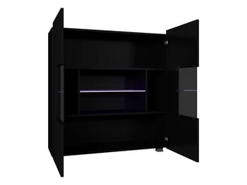 Tessan vitriinikaappi 100x107 cm - ruskea - Säilytys - Kaappi - Vitriini