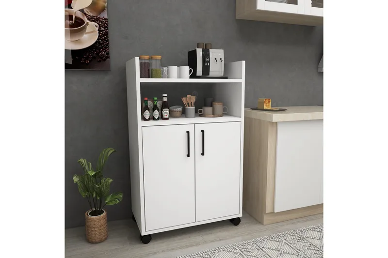 Tiraki Senkki - Valkoinen - Säilytys - Kaappi - S äilytyskaappi