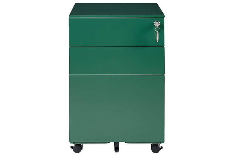Toimistokaappi Cami Vihreä - Vihreä - Säilytys - Kaappi - Säilytyskaappi