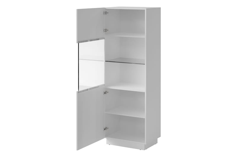 Torvalen Vitriinikaappi 60x178 cm - Musta - Säilytys - Kaappi - Vitriini