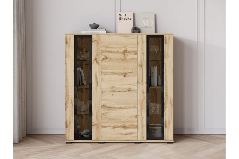 Vanha Highboard - Sininen - Säilytys - Kaappi - Säilytyskaappi