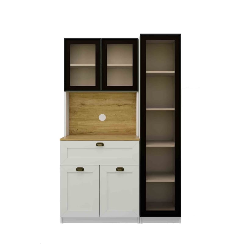 Kahvibaari Hanah Home Nero (120 x 191,8 x 44 cm) valkoinen, Valkoinen