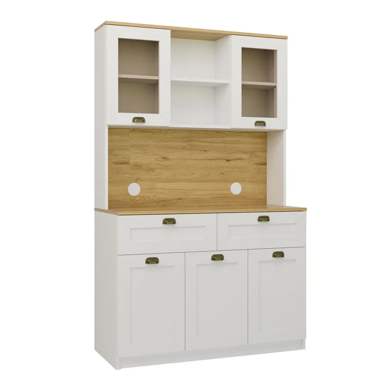 Kahvibaari Hanah Home Vionna (120 x 191,8 x 44 cm) Valkoinen, Valkoinen