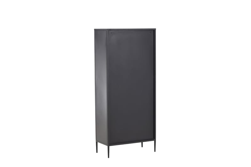 La Paz Vitrinekaappi 70x160 cm - Musta - Säilytys - Kaappi - Vitriini