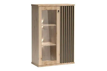 Rosehall vitriinikaappi 132 cm - Säilytys - Kaappi - Vitriini