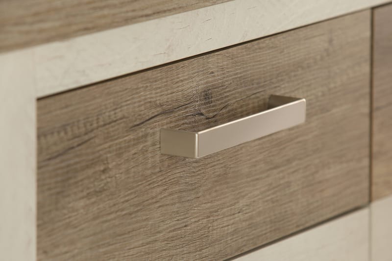 Senkki Breage 41x172 cm - Ruskea/Valkoinen - Säilytys - Säilytyskalusteet - Senkki