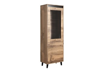 Strontian Vitrinskåp 183 cm Scandinavian Choice Anthracite - Säilytys - Kaappi - Vitriini