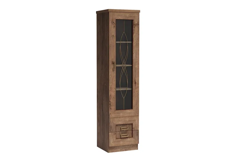 Tadeusz Vitriinikaappi 46x44x190 cm, undefined