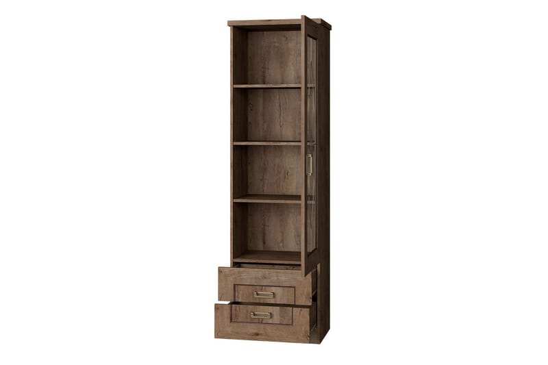 Tadeusz Vitriinikaappi 46x44x190 cm - Säilytys - Kaappi - Vitriini