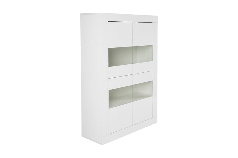 Vitriinikaappi Astal 102 cm - Valkoinen - Säilytys - Kaappi - Vitriini