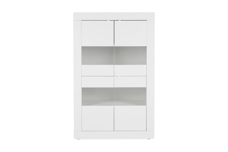 Vitriinikaappi Astal 102 cm - Valkoinen - Säilytys - Kaappi - Vitriini