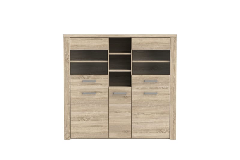 Vitriinikaappi Bankso 41x146 cm - Ruskea - Säilytys - Kaappi - Vitriini