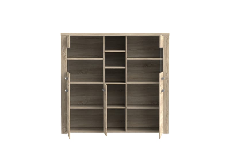 Vitriinikaappi Bankso 41x146 cm - Ruskea - Säilytys - Kaappi - Vitriini
