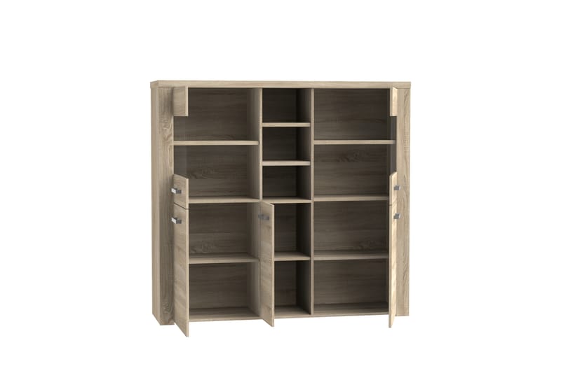 Vitriinikaappi Bankso 41x146 cm - Ruskea - Säilytys - Kaappi - Vitriini