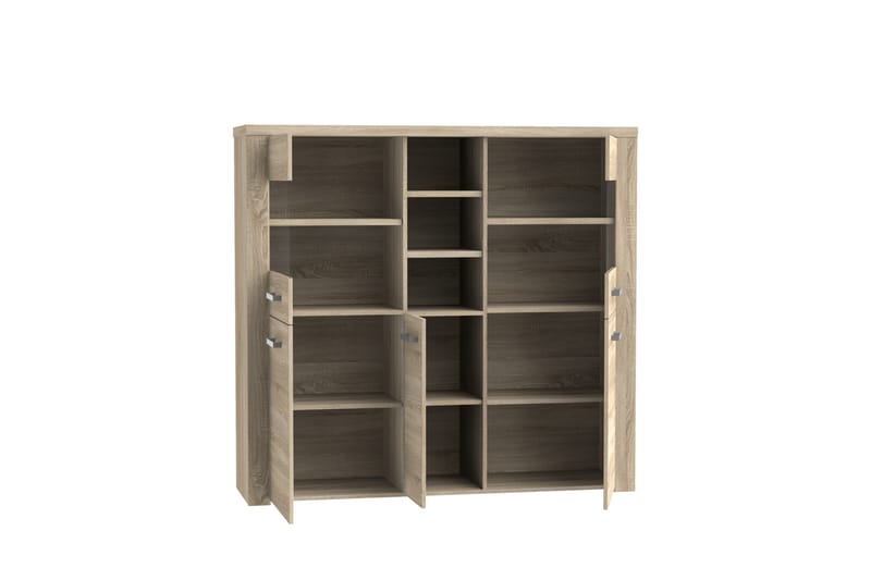 Vitriinikaappi Bankso 41x146 cm - Ruskea - Säilytys - Kaappi - Vitriini