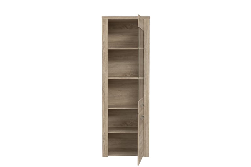 Vitriinikaappi Bankso 41x67 cm - Ruskea - Säilytys - Kaappi - Vitriini