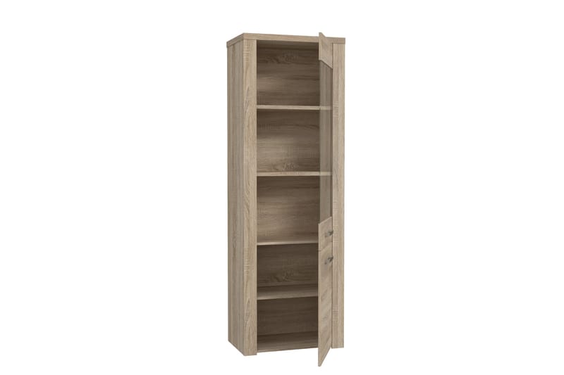 Vitriinikaappi Bankso 41x67 cm - Ruskea - Säilytys - Kaappi - Vitriini