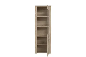 Vitriinikaappi Bankso 41x67 cm - Ruskea - Säilytys - Kaappi - Vitriini
